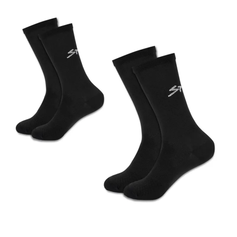 Spiuk Sokker 2-pack Sort Lange