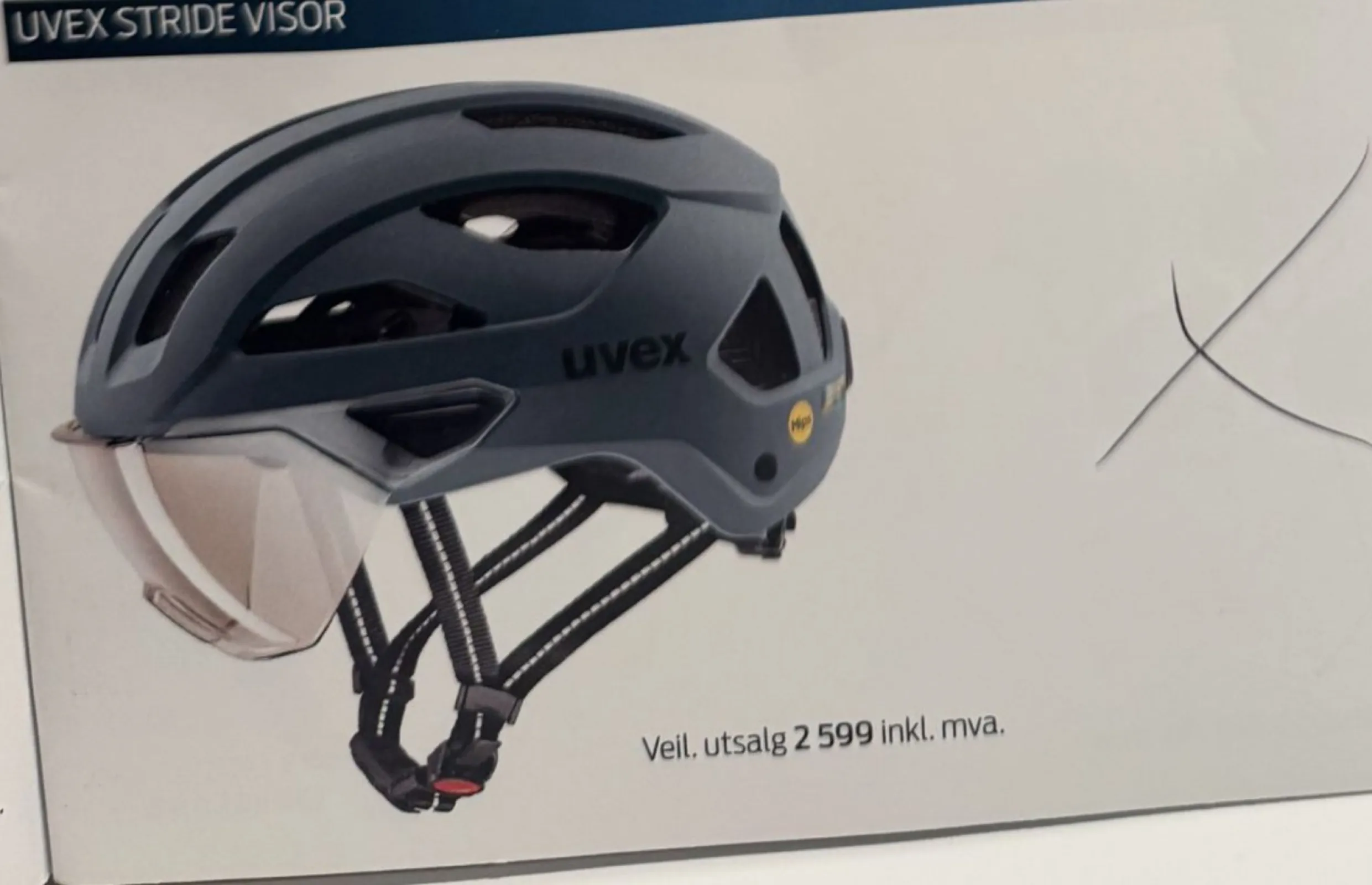 UVEX Stride Visor Mips
