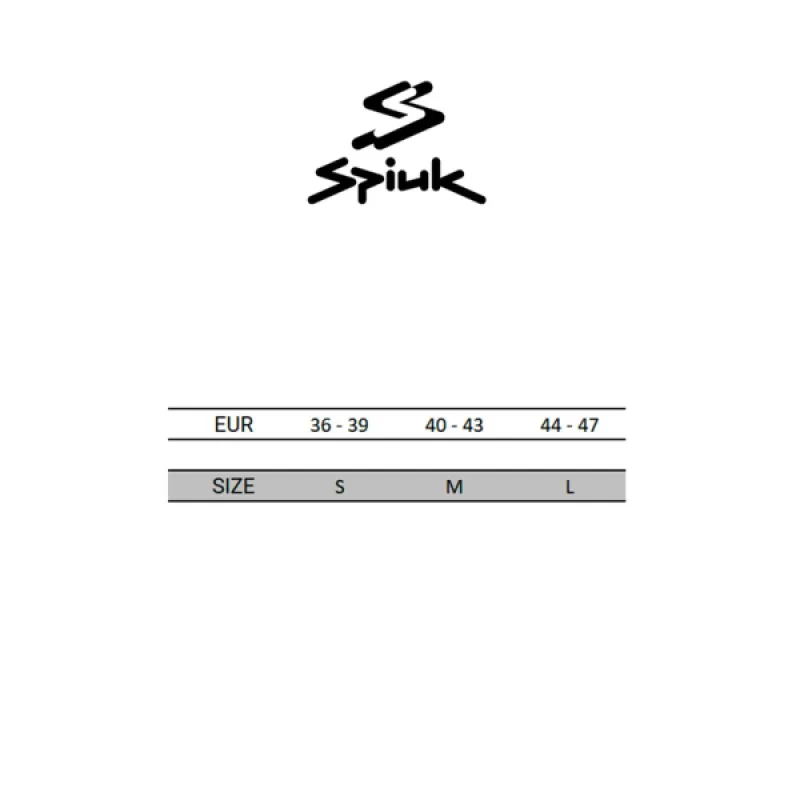 Spiuk Sokker 3-pack Sort Kort