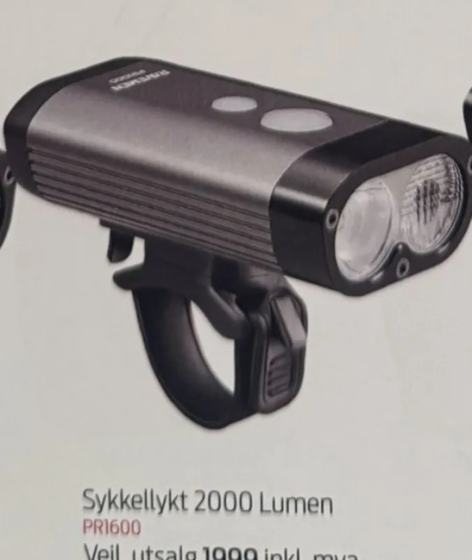 Ravemen Sykkellykt 2000